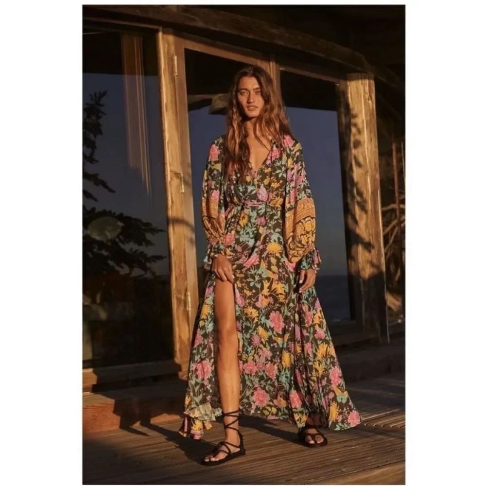 Spell and the Gypsy Butterfly Gown HTf Size Medium